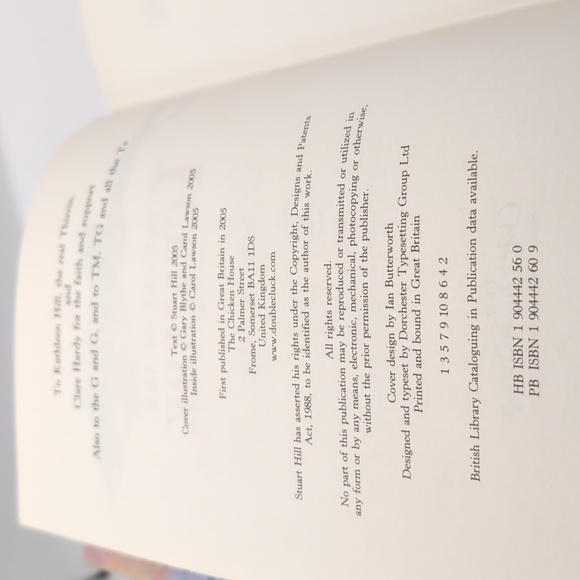 2005 The Cry of the Icemark by Stuart Hill First Edition First Print Signed Book - Picture 11 of 13